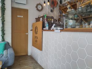 Inside at Juma Cafe in Nagasaki
