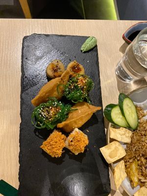 8 pieces sushi at Kusa Japanese Vegan- Bukit Bintang in Kuala Lumpur