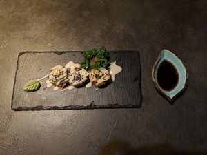 Global warming maki at Kusa Japanese Vegan- Bukit Bintang in Kuala Lumpur