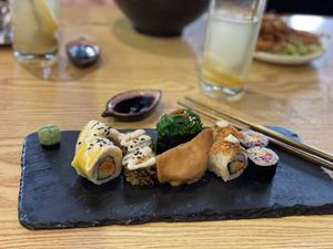 All on One Sushi - Kusa, Kuala Lumpur  at Kusa Japanese Vegan- Bukit Bintang in Kuala Lumpur