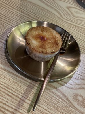 Crème brûlée cheese cake - Kusa, Kuala Lumpur  at Kusa Japanese Vegan- Bukit Bintang in Kuala Lumpur