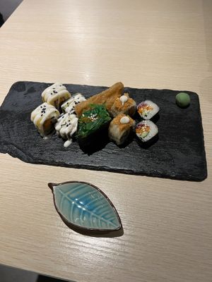 Sushi set (M)   at Kusa Japanese Vegan- Bukit Bintang in Kuala Lumpur