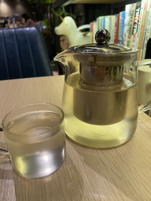 Ginger tea  at Kusa Japanese Vegan- Bukit Bintang in Kuala Lumpur