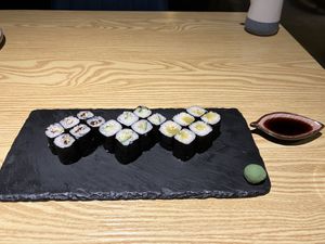Maki zushi quality is same in Japan. I am happy I can ate it in Malaysia.  at Kusa Japanese Vegan- Bukit Bintang in Kuala Lumpur