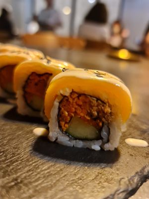 Mango sushi ~ 14/4/23 at Kusa Japanese Vegan- Bukit Bintang in Kuala Lumpur