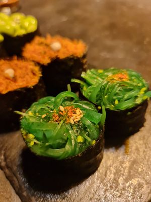 Wakame gunkan ~ 14/4/23 at Kusa Japanese Vegan- Bukit Bintang in Kuala Lumpur
