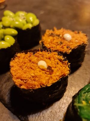 G-ken floss gunkan ~ 14/4/23 at Kusa Japanese Vegan- Bukit Bintang in Kuala Lumpur