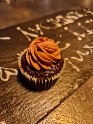 Chocolate cupcake 👍🏻 ~ 14/4/23 at Kusa Japanese Vegan- Bukit Bintang in Kuala Lumpur