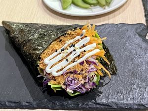 Hand roll   at Kusa Japanese Vegan- Bukit Bintang in Kuala Lumpur