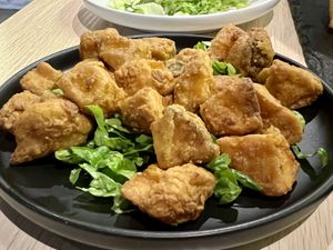 Popcorn mushrooms   at Kusa Japanese Vegan- Bukit Bintang in Kuala Lumpur