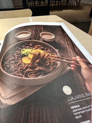 The most beautiful menu  at Kusa Japanese Vegan- Bukit Bintang in Kuala Lumpur