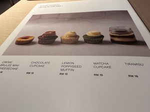 The most beautiful menu  at Kusa Japanese Vegan- Bukit Bintang in Kuala Lumpur