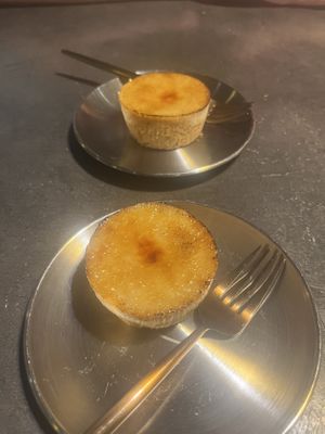 The creme brûlée cheesecake - the best vegan dessert I've ever had. May have to make another trip to Malaysia just for this 🤣  at Kusa Japanese Vegan- Bukit Bintang in Kuala Lumpur