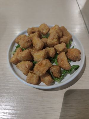 Popcorn mushrooms at Kusa Japanese Vegan- Bukit Bintang in Kuala Lumpur
