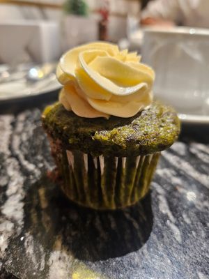 Matcha Cupcake at Kusa Japanese Vegan- Bukit Bintang in Kuala Lumpur