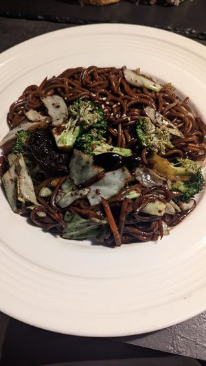 Dry noddles were good at Kusa Japanese Vegan- Bukit Bintang in Kuala Lumpur