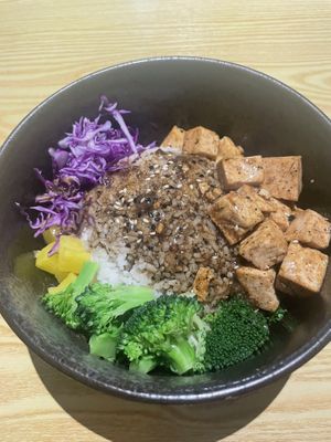 Tofu bowl   at Kusa Japanese Vegan- Bukit Bintang in Kuala Lumpur