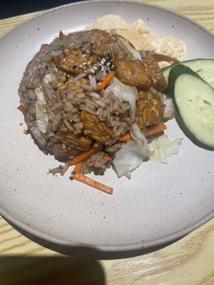 Tempeh fried rice   at Kusa Japanese Vegan- Bukit Bintang in Kuala Lumpur