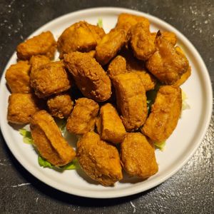 popcorn mushroom at Kusa Japanese Vegan- Bukit Bintang in Kuala Lumpur