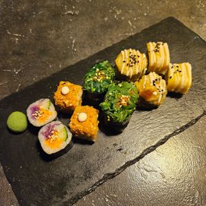 all in one (m) - exchanged the pure inari with another chuka wakame gunkan at Kusa Japanese Vegan- Bukit Bintang in Kuala Lumpur