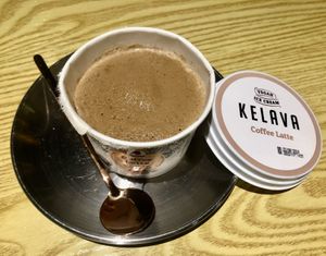 Coffee latte ice cream  at Kusa Japanese Vegan- Bukit Bintang in Kuala Lumpur