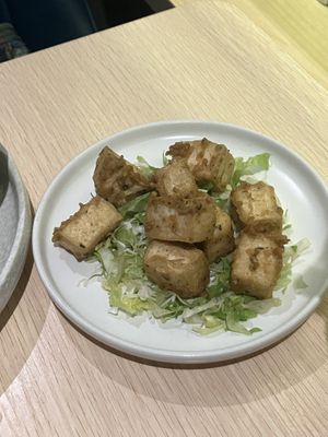 spongy tofu   at Kusa Japanese Vegan- Bukit Bintang in Kuala Lumpur