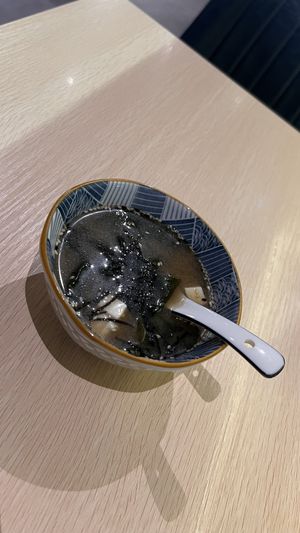 Miso soup  at Kusa Japanese Vegan- Bukit Bintang in Kuala Lumpur