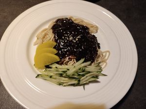 Jjajiang ramen at Kusa Japanese Vegan- Bukit Bintang in Kuala Lumpur