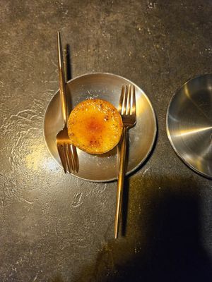 Creme Brulee at Kusa Japanese Vegan- Bukit Bintang in Kuala Lumpur