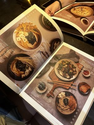 Perfect menu cards! Really wonderful   at Kusa Japanese Vegan- Bukit Bintang in Kuala Lumpur