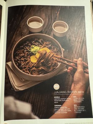 Jjajiang Ramen on menu #Veganuary at Kusa Japanese Vegan- Bukit Bintang in Kuala Lumpur