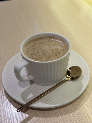oat milk coffee 10/10  at Kusa Japanese Vegan- Bukit Bintang in Kuala Lumpur