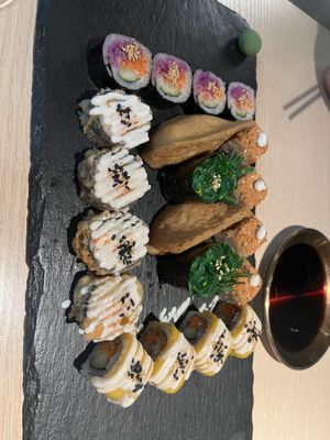 The all options large size  at Kusa Japanese Vegan- Bukit Bintang in Kuala Lumpur