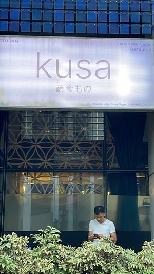   at Kusa Japanese Vegan- Bukit Bintang in Kuala Lumpur