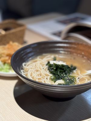 Tempura miso ramen   at Kusa Japanese Vegan- Bukit Bintang in Kuala Lumpur