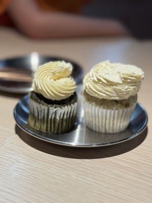 Matcha cupcake, Lemon poppyseed muffinns  at Kusa Japanese Vegan- Bukit Bintang in Kuala Lumpur