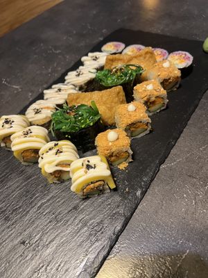 Sushi platter L  at Kusa Japanese Vegan- Bukit Bintang in Kuala Lumpur