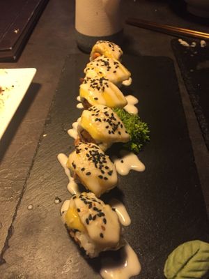 Mango Sushi at Kusa Japanese Vegan- Bukit Bintang in Kuala Lumpur
