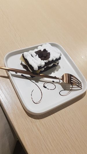 Chocolate apple cake at Kusa Japanese Vegan- Bukit Bintang in Kuala Lumpur