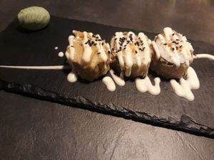 Global Warming sushi at Kusa Japanese Vegan- Bukit Bintang in Kuala Lumpur