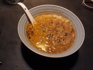 Spicy noodles at Kusa Japanese Vegan- Bukit Bintang in Kuala Lumpur