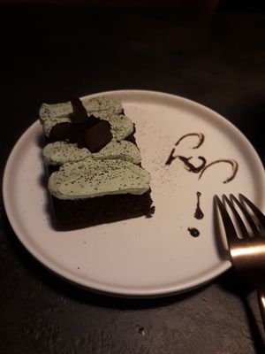 Choc Green Tea dessert at Kusa Japanese Vegan- Bukit Bintang in Kuala Lumpur