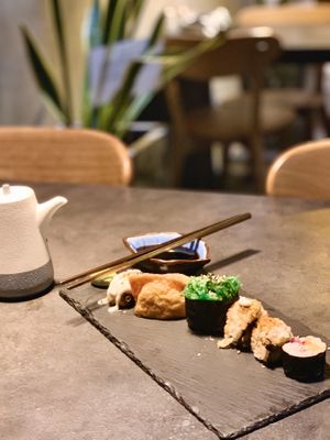 Sushi bachelor set   at Kusa Japanese Vegan- Bukit Bintang in Kuala Lumpur