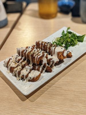 Potato wedges with vegan mayo at Kusa Japanese Vegan- Bukit Bintang in Kuala Lumpur