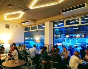 Window seating at Morito in East London