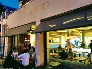 Exterior and outdoor seating at Morito in East London