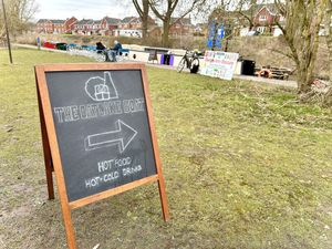   at The Oatcake Boat in Stoke-on-trent