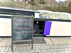   at The Oatcake Boat in Stoke-on-trent