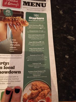  at Frankie & Benny's in Dudley