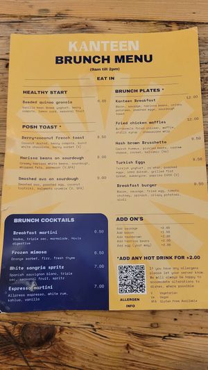  at Kanteen in Birmingham